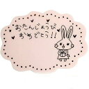 【8/20までポイント3倍】夏季冷蔵 PC・ふわふわカードうさぎ 1個