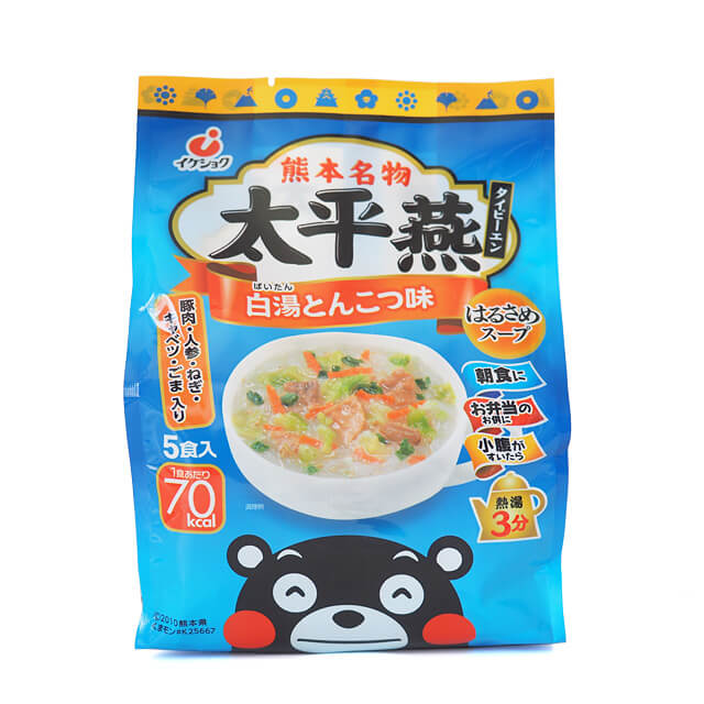 【スーパーSALE限定ポイント5倍】イケショク 太平燕(タイピーエン)白湯とんこつ味 5食入