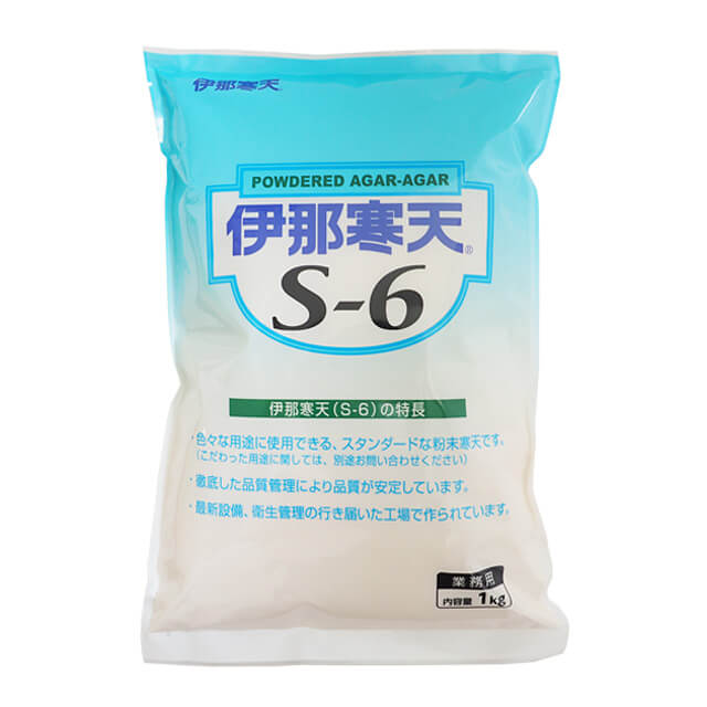 【マラソン期間限定！ポイント5倍】伊那食品 粉末寒天S-6 1kg