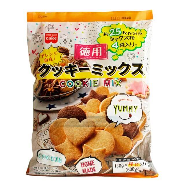 【2/15限定！ポイント5倍】共立食品 徳用クッキーミックス 600g（150g×4）