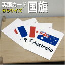 フラッシュカード【国旗】■B5 ラミネート加工■ 英語カード.com 送料無料 英単語 1歳 2歳 3歳 4歳 5歳 6歳 教材 学習 子供 子ども こども 小学校 幼稚園 チャンツ式 幼児 小学生 単語カードえいご 絵本 1年 2年 3年 4年 5年 6年