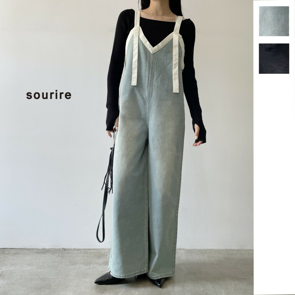 【2025新作】12OZデニムサロペット