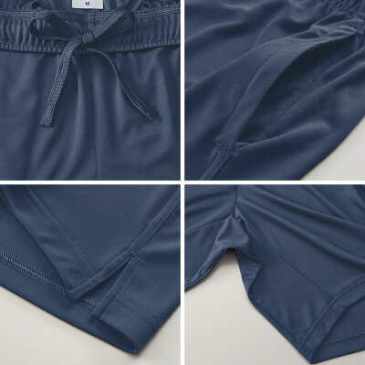 ドライスムース ショーツ 《 メンズ ハーフパンツ ショートパンツ 短パン パンツ 速乾 トレーニングパンツ ジムパンツ ジムウェア ブラック ネイビー スポーツ スポーツウェア スポーツパンツ - Image 3