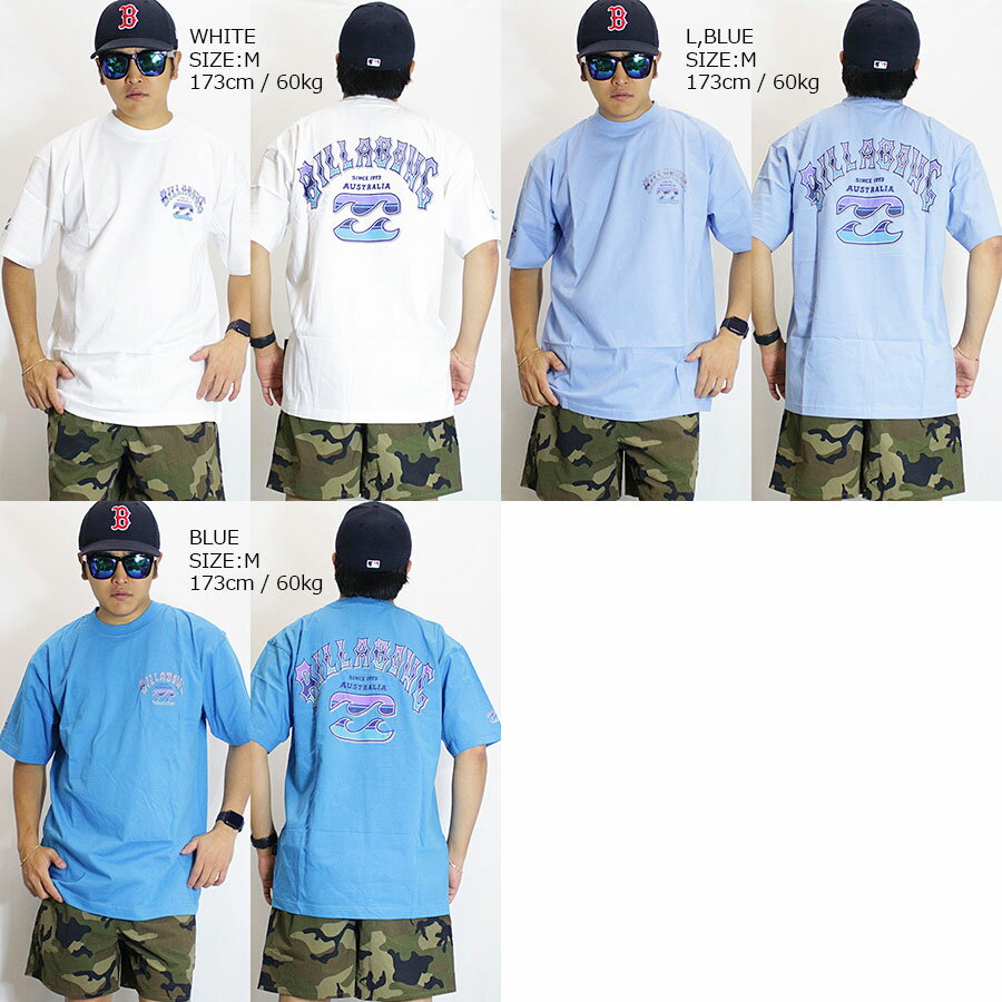 ビラボン Tシャツ メンズ / ビラボン ビック サーフTシャツ 《 BILLABONG ビッグプリント バックプリント サーフTシャツ 半袖 ビッグTシャツ オーバーサイズ bigTシャツ トップス 大きいサイズ スケボー スケーター ストリート サーフ系 サーファー ダンス - Image 2