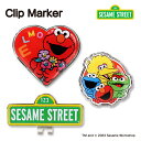 SESAME STREET セサミストリート エルモ ELMO クリップマーカー 3点セット MK0398 ゴルフ マーカー キャップマーカー コンペ 賞品 キャラクター グッズ 正規品