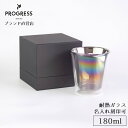  PROGRESS freedom-Infinite 耐熱グラス180ml ギフト 保証書付 母の日 父の日 新生活 誕生日 退職祝い 異動祝い 新築祝い 結婚祝い 還暦祝い 敬老の日 記念品 おしゃれ チタン コーヒー お酒 ギフト マイグラス ダブルウォール プレゼント プログレス