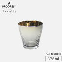  PROGRESS Glorious-Silver フリーグラス 275ml ギフト 保証書付 送料無料 名入れ刻印可 母の日 父の日 誕生日 退職祝い 新築祝い 新生活 結婚祝い 記念品 おしゃれ オーロラ デザート皿 ぐい呑み ギフトラッピング プレゼント 宅飲み プログレス