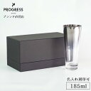 プログレス グラス 【ブランド直営】 PROGRESS Marriage-Silver ビアグラス 185ml ギフト 保証書付 送料無料 名入れ刻印可 母の日 父の日 誕生日 退職祝い 新築祝い 新生活 結婚祝い 記念品 おしゃれ チタン ビール シャンパン ギフトラッピング プレゼント 宅飲み プログレス