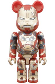 BE@RBRICK IRON MAN MARK XLII（42） DAMAGE Ver. 100%