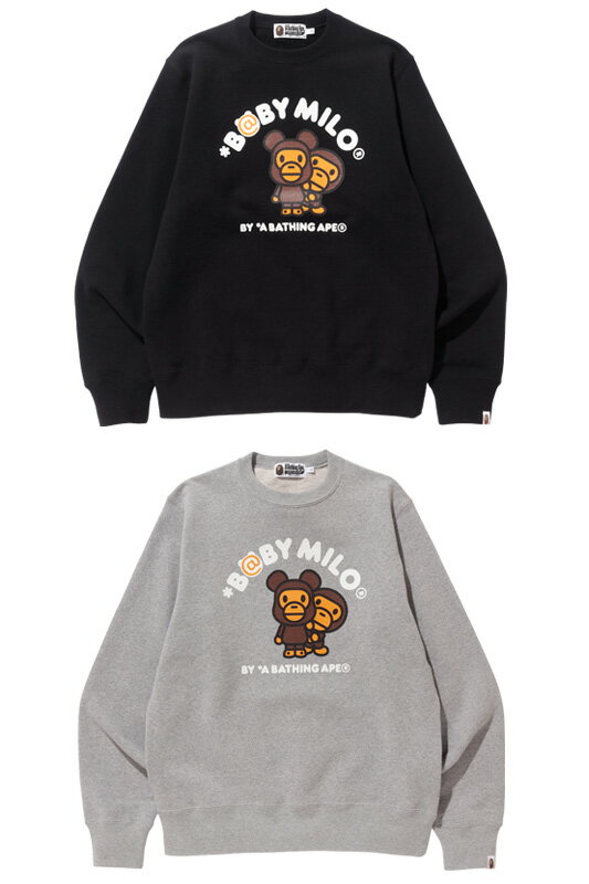 BE@RBRICK MILO CREWNECK