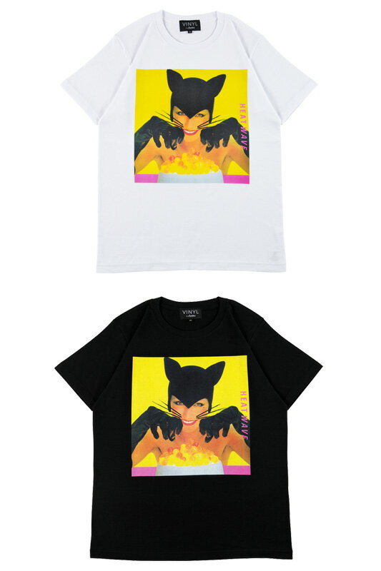 VINYL “BLACK CATS” TEE HEAT WAVE