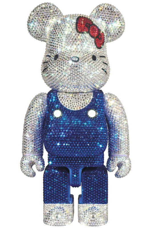 CRYSTAL DECORATE HELLO KITTY BE@RBRICK 400％《2020年3月より順次発送予定》