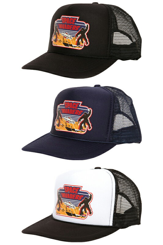 MLE SPACE INVADERSシリーズ MESH CAP "SPACE INVADERS"