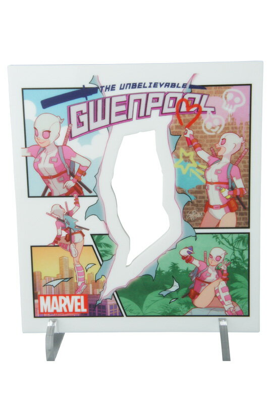 MAFEX BACKGROUND PLATE “GWENPOOL”