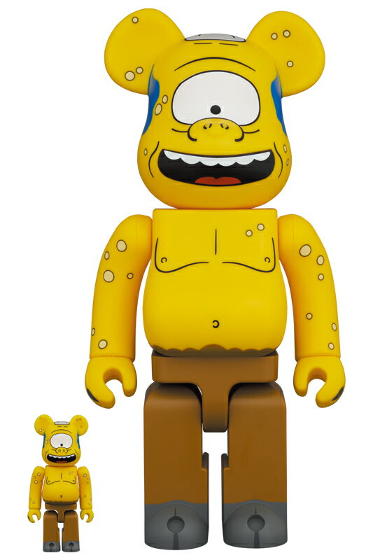 BE@RBRICK CYCLOPS WIGGUM 100% & 400%