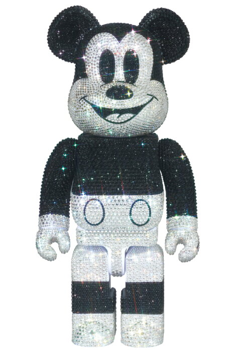 CRYSTAL DECORATE MICKEY MOUSE BE@RBRICK 400％《2020年12月より順次発送予定》