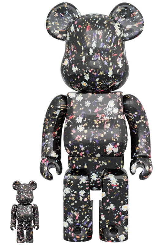 BE@RBRICK ANEVER BLACK 100％ & 400％