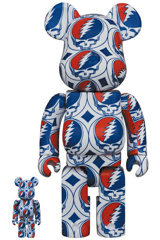 楽天PROJECT1／6BE@RBRICK GRATEFUL DEAD 100％ & 400％ （STEAL YOUR FACE）