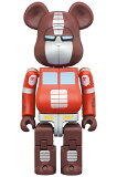 BE@RBRICK  TRANSFORMERS OPTIMUS PRIME BAPE(R) RED