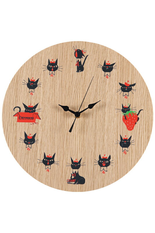 WALL CLOCK ROBIN made by KARIMOKU