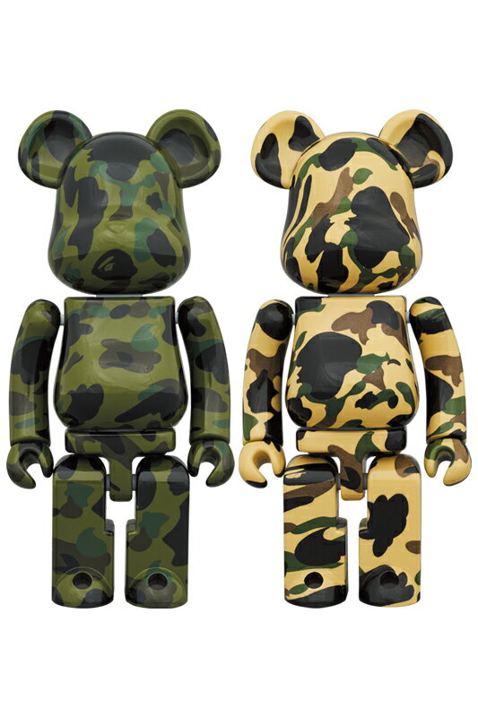 BAPE BERBRICK 1ST CAMO GREENYELLOW