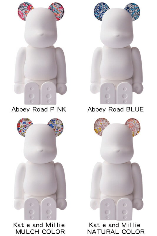 楽天PROJECT1／6BE@RBRICK AROMA ORNAMENT No.0 LIBERTY FABRICS Abbey Road PINK/Abbey Road BLUE/Katie and Millie MULCH COLOR/Katie and Millie NATURAL COLOR