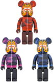 BE@RBRICK BAPE(R) CAMO TIGER 1000 REDPURPLEBLUE