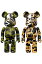 超合金 BE@RBRICK MASTERMIND VS BAPE(R) GREEN／YELLOW