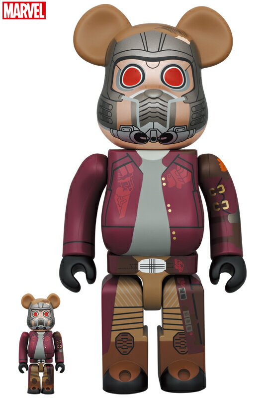 BE@RBRICK STAR-LORD 100 &400