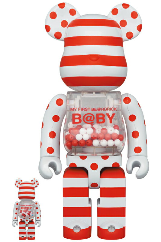 MY FIRST BE@RBRICK B@BY RED & SILVER CHROME Ver. 100％ & 400％のサムネイル