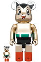 BE@RBRICK 鉄腕アトム CHROME Ver.100％ 400％