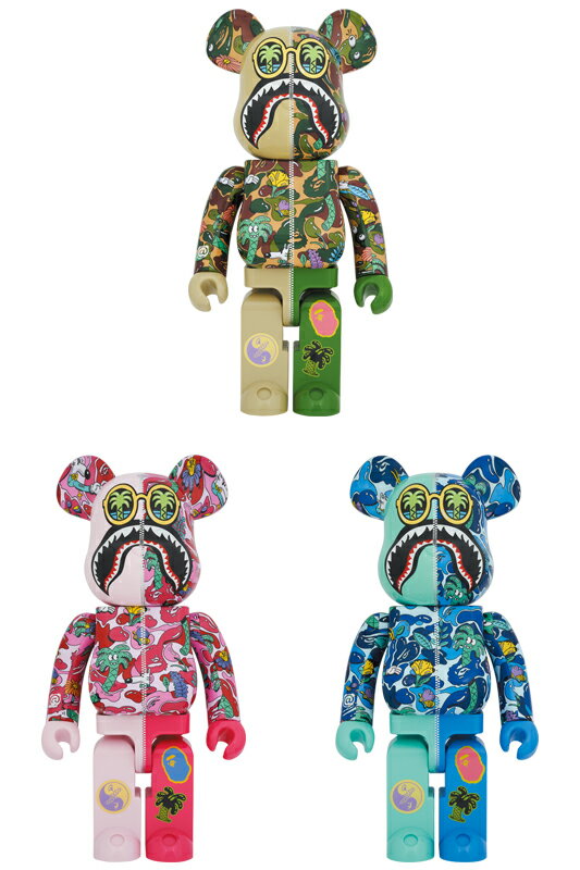 BE@RBRICK Steven Harrington X BAPE(R) SHARK 1000％のサムネイル