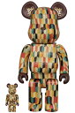 BE@RBRICK 六角寄木 100% & 400%