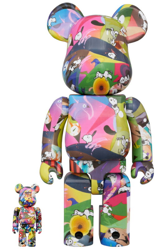 BE@RBRICK TOMOKAZU MATSUYAMA × PEANUTS 100％ & 400％