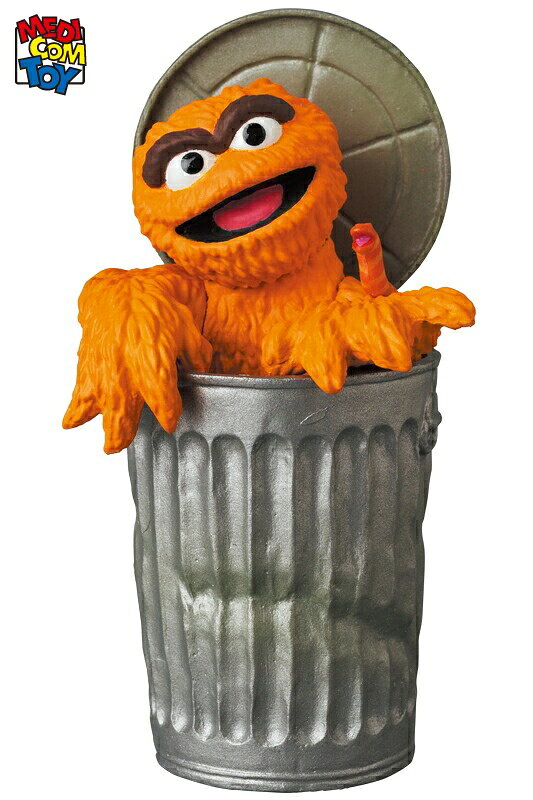 【メディコム・トイ公式】UDF SESAME STREET シリーズ2 OSCAR THE GROUCH (The Original Orange Fur Ver.) ULTRA DETAIL FIGURE ウルトラディテールフィギュア MEDICOM TOY メディコムトイ ミニフィギュア コレクションフィギュア ギフト プレゼント