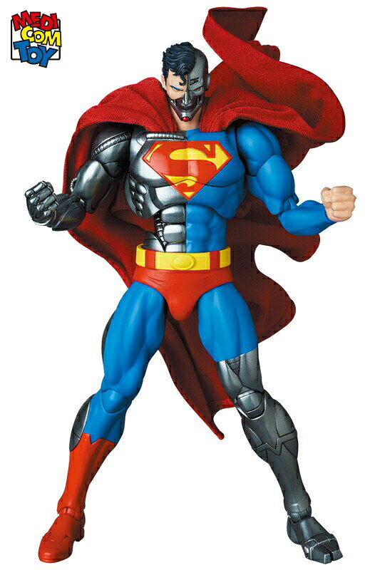 【メディコム・トイ公式】MAFEX CYBORG SUPERMAN(RETURN OF SUPERMAN) スーパーマン マフェックス MEDICOM TOY メディコムトイ アクションフィギュア 可動フィギュア コレクションフィギュア ギフト プレゼント