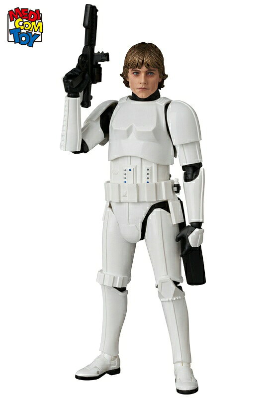 【メディコム・トイ公式】MAFEX LUKE SKYWALKER(TM)（STORMTROOPER DISGUISE） スカイウォーカー スターウォーズ STARWARS マフェックス MEDICOM TOY メディコムトイ アクションフィギュア 可動フィギュア コレクションフィギュア ギフト プレゼント