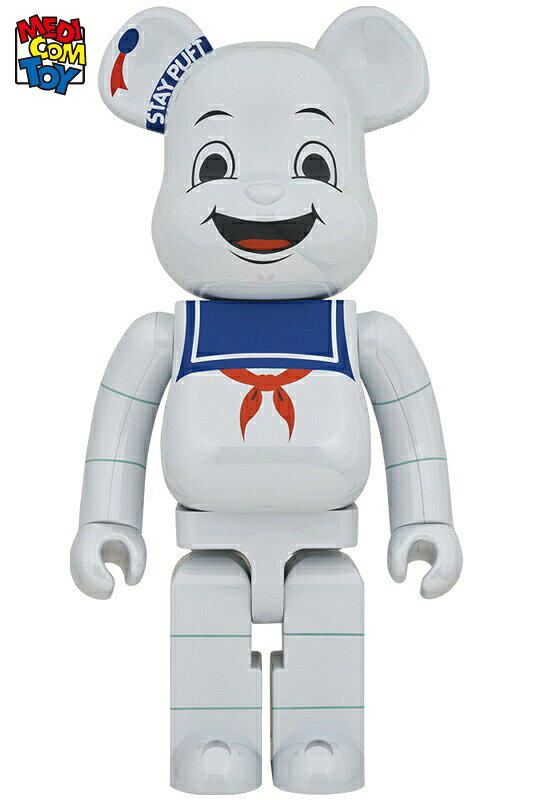 【メディコム・トイ公式】BE@RBRICK STAY PUFT MARSHMALLOW MAN WHITE CHROME Ver. 1000％ ベアブリック MEDICOM TOY メディコムトイ フィギュア コレクションフィギュア ギフト プレゼント