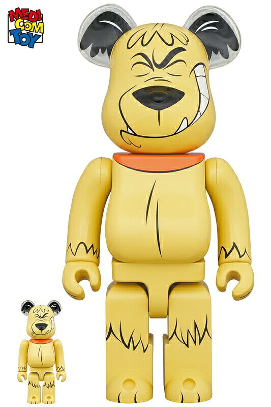 【メディコム・トイ公式】BE@RBRICK Muttley(ケンケン) 100％ & 400％ ベアブリック MEDICOM TOY メディコムトイ フィギュア コレクションフィギュア ギフト プレゼント