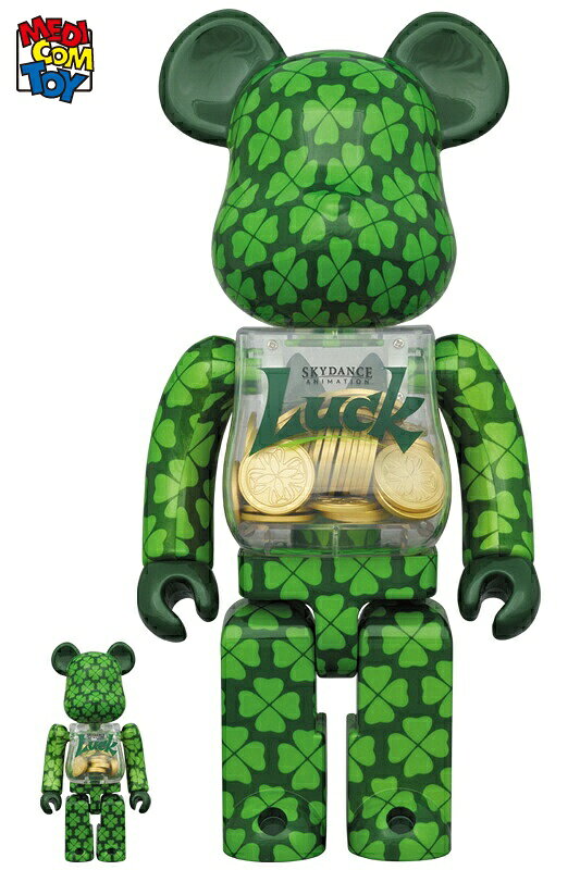 【メディコム・トイ公式】BE@RBRICK LUCK 100％ & 400％ ベアブリック MEDICOM TOY メディコムトイ フィギュア コレクションフィギュア ギフト プレゼント