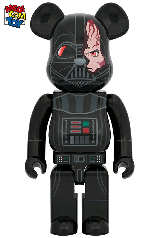 【メディコム・トイ公式】BE@RBRICK DARTH VADER(TM) DAMAGE Ver. (OBI-WAN KENOBI Ver.) 1000％ スターウォーズ STAR WARS 人気 おもちゃ インテリア グッズ ベアブリック MEDICOM TOY メディコムトイ フィギュア コレクションフィギュア ギフト プレゼント
