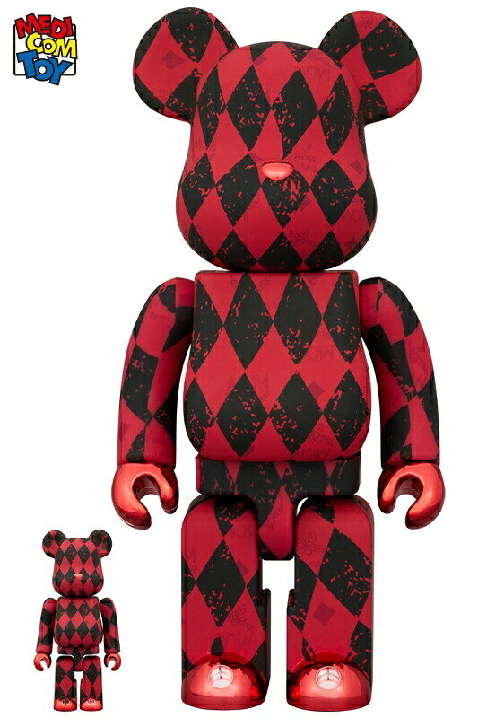 【メディコム・トイ公式】BE@RBRICK HARLEY QUINN×MCM 100％ & 400％ MARVEL マーベル DC THE JOKER ハーレイクイン ジョーカー ベアブリック MEDICOM TOY メディコムトイ フィギュア コレクションフィギュア ギフト プレゼント