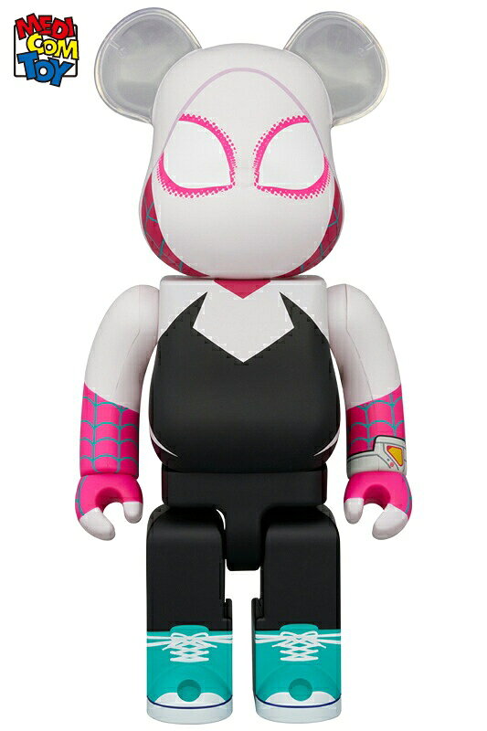 [메디콤 토이 공식]베어브릭 SPIDER-GWEN 400% 스파이더맨 MARVEL 마블 베어브릭 MEDICOM TOY 메디콤 토이 피규어 컬렉션 피규어 선물 선물