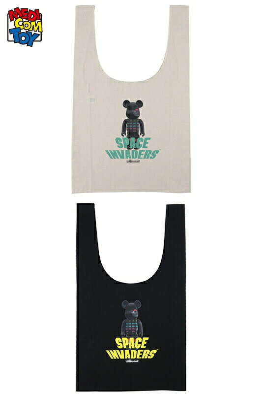 【メディコム・トイ公式】MLE SPACE INVADERS シリーズ SHOPPING BAG MEDICOM TOY LIFE ENTERTAINMENT メディコムトイ アパレル ファッション