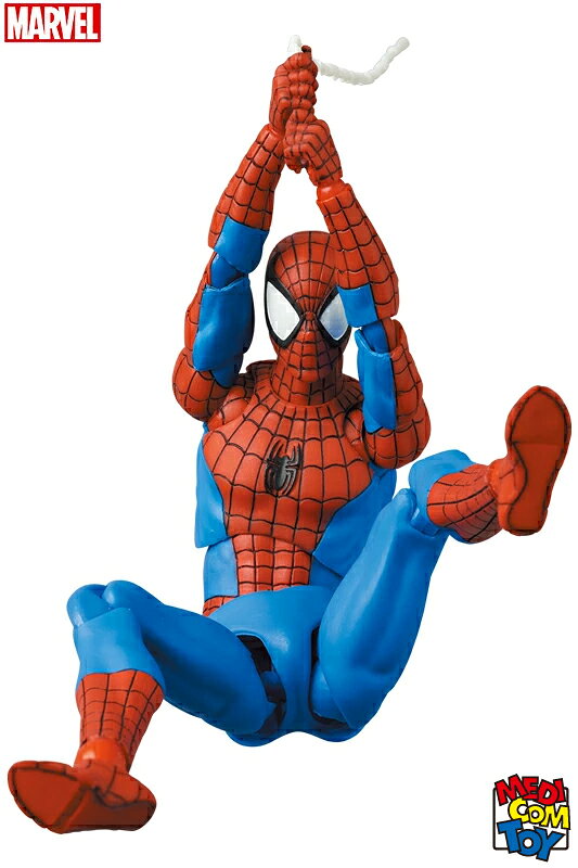 【メディコム・トイ公式】MAFEX SPIDER-MAN(CLASSIC COSTUME Ver.) マフェックス MEDICOM TOY メディコムトイ アクションフィギュア 可動フィギュア コレクションフィギュア ギフト プレゼント