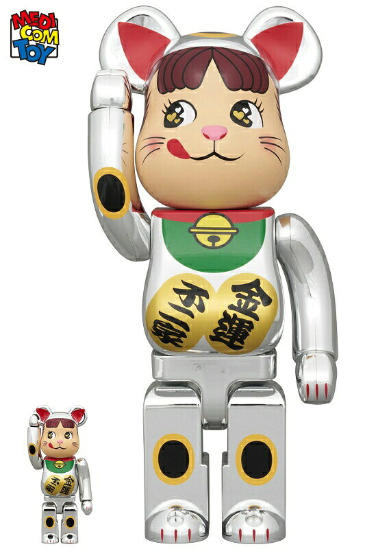 楽天市場】BE@RBRICK 招き猫 ペコちゃん 金メッキ 1000の通販