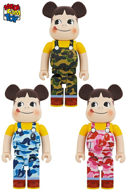 BE@RBRICK BERBRICK BAPE(R) 1000 GREENPINKBLUE MEDICOM TOY