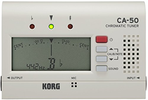 商品情報商品の説明説明 高精度なチューニング機能とスリムでコンパクトなデザインのCA-50。ディスプレイの音名表示がさらに見やすくなりました。 シンプルで直感的に操作できる、最もスタンダードなクロマチック・チューナーです。CA-50は、あらゆる楽器奏者に納得のチューニングをお届けします。主な仕様 あらゆる楽器に対応する、幅広い測定範囲。br転倒防止機構採用(譜面台使用時)br音名表示を拡大。さらに見やすくなったディスプレイ。br耳のトレーニングに最適なサウンドアウト・モード。br電池寿命が大幅にアップ。