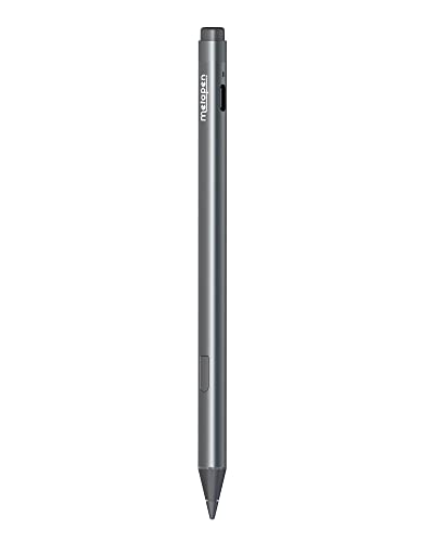 Metapen Surface用タッチペン 最大4096筆圧 傾き感知 磁気吸着機能 Type-C高速充電 公式認証 Surface ペン Surface Pro 9/X/8/7/6/5/4/3, Surface 3, Surface Book 2/3, Surface Laptop 1/2/3/4/5, Surface Go 2, Surface Studio 2+などに対応(M2)