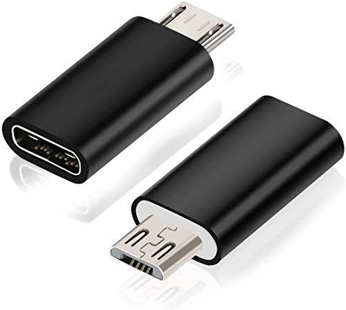 【2個セット】TYPE C to Micro USB 変換アダプター BABYELF 変換アダプタ Type C メス to Micro USB オス データ転送 充電対応 Xperia Z5 Galaxy S7 Nexus 5/6など